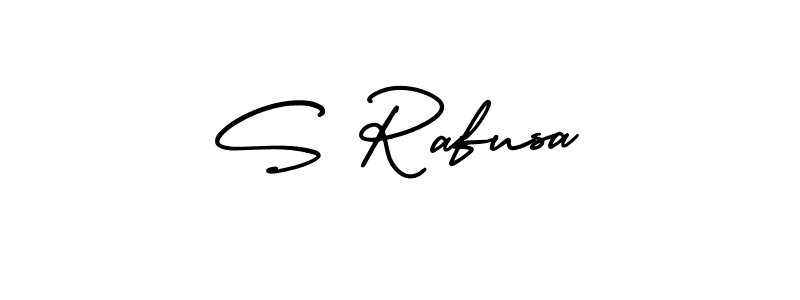Make a short S Rafusa signature style. Manage your documents anywhere anytime using AmerikaSignatureDemo-Regular. Create and add eSignatures, submit forms, share and send files easily. S Rafusa signature style 3 images and pictures png