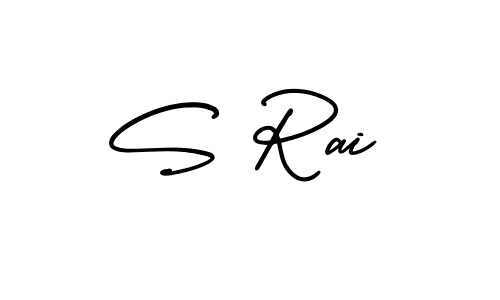 Also You can easily find your signature by using the search form. We will create S Rai name handwritten signature images for you free of cost using AmerikaSignatureDemo-Regular sign style. S Rai signature style 3 images and pictures png
