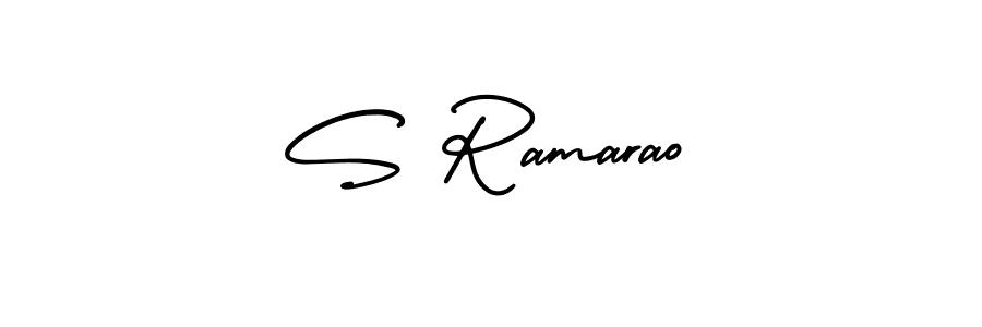 Best and Professional Signature Style for S Ramarao. AmerikaSignatureDemo-Regular Best Signature Style Collection. S Ramarao signature style 3 images and pictures png