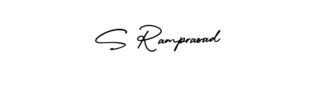 You can use this online signature creator to create a handwritten signature for the name S Ramprasad. This is the best online autograph maker. S Ramprasad signature style 3 images and pictures png