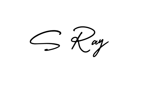 Also You can easily find your signature by using the search form. We will create S Ray name handwritten signature images for you free of cost using AmerikaSignatureDemo-Regular sign style. S Ray signature style 3 images and pictures png