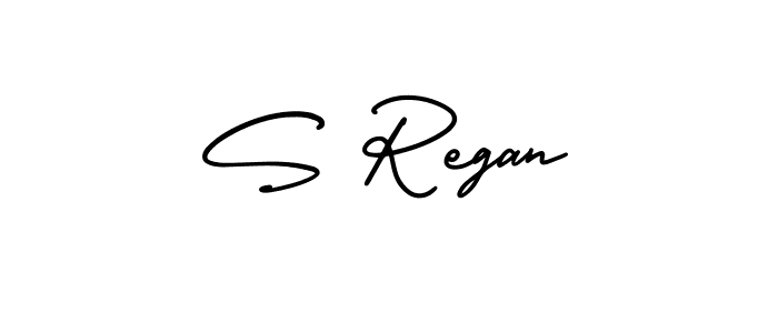 if you are searching for the best signature style for your name S Regan. so please give up your signature search. here we have designed multiple signature styles  using AmerikaSignatureDemo-Regular. S Regan signature style 3 images and pictures png