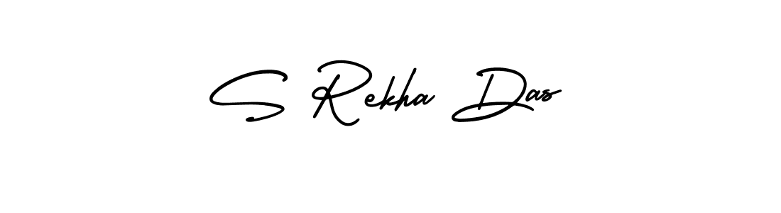 Also You can easily find your signature by using the search form. We will create S Rekha Das name handwritten signature images for you free of cost using AmerikaSignatureDemo-Regular sign style. S Rekha Das signature style 3 images and pictures png