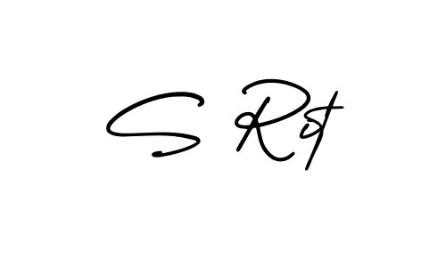 AmerikaSignatureDemo-Regular is a professional signature style that is perfect for those who want to add a touch of class to their signature. It is also a great choice for those who want to make their signature more unique. Get S Rit name to fancy signature for free. S Rit signature style 3 images and pictures png