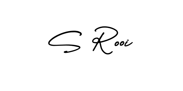 Also we have S Rooi name is the best signature style. Create professional handwritten signature collection using AmerikaSignatureDemo-Regular autograph style. S Rooi signature style 3 images and pictures png