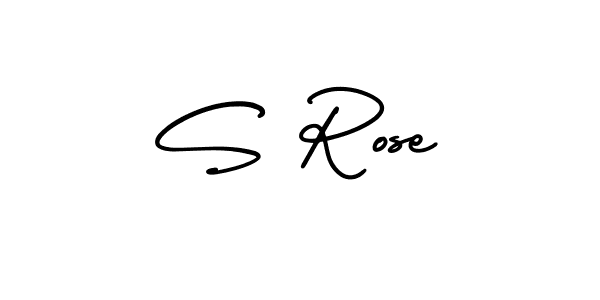 Once you've used our free online signature maker to create your best signature AmerikaSignatureDemo-Regular style, it's time to enjoy all of the benefits that S Rose name signing documents. S Rose signature style 3 images and pictures png