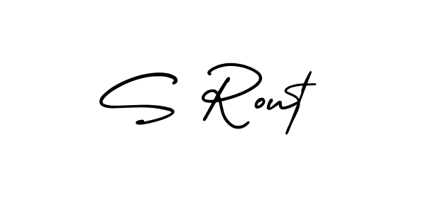 Check out images of Autograph of S Rout name. Actor S Rout Signature Style. AmerikaSignatureDemo-Regular is a professional sign style online. S Rout signature style 3 images and pictures png