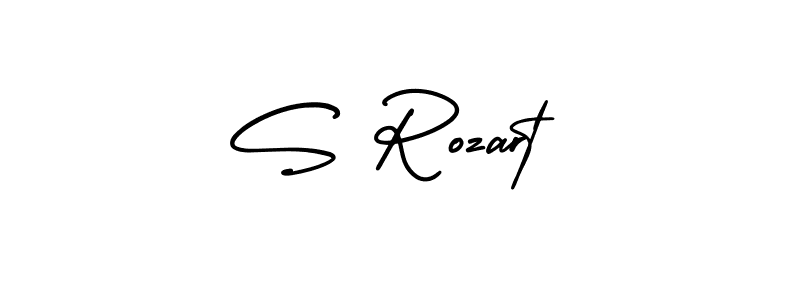 This is the best signature style for the S Rozart name. Also you like these signature font (AmerikaSignatureDemo-Regular). Mix name signature. S Rozart signature style 3 images and pictures png