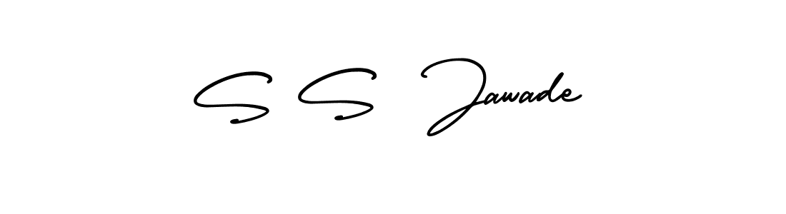 Best and Professional Signature Style for S S  Jawade. AmerikaSignatureDemo-Regular Best Signature Style Collection. S S  Jawade signature style 3 images and pictures png