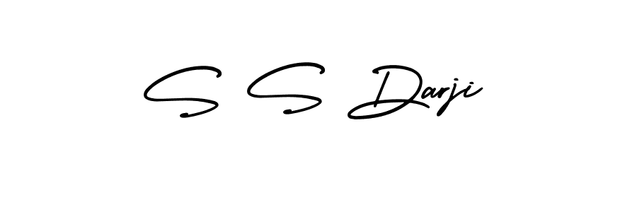 This is the best signature style for the S S Darji name. Also you like these signature font (AmerikaSignatureDemo-Regular). Mix name signature. S S Darji signature style 3 images and pictures png