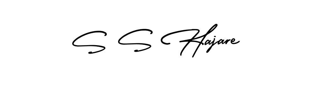 AmerikaSignatureDemo-Regular is a professional signature style that is perfect for those who want to add a touch of class to their signature. It is also a great choice for those who want to make their signature more unique. Get S S Hajare name to fancy signature for free. S S Hajare signature style 3 images and pictures png