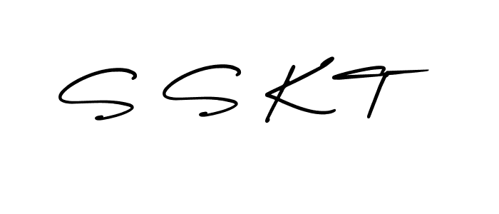 AmerikaSignatureDemo-Regular is a professional signature style that is perfect for those who want to add a touch of class to their signature. It is also a great choice for those who want to make their signature more unique. Get S S K T name to fancy signature for free. S S K T signature style 3 images and pictures png