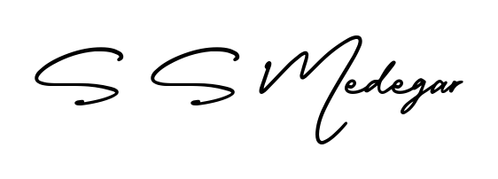 Similarly AmerikaSignatureDemo-Regular is the best handwritten signature design. Signature creator online. You can use it as an online autograph creator for name S S Medegar. S S Medegar signature style 3 images and pictures png