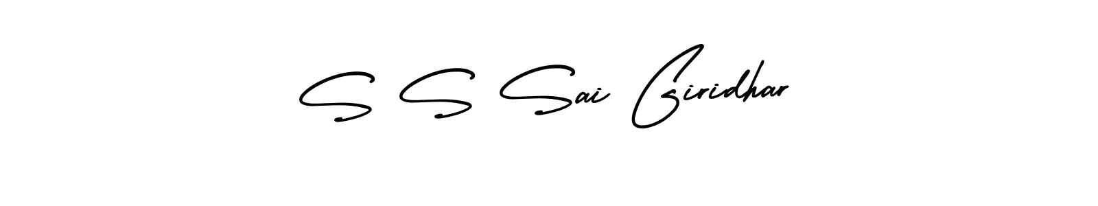 See photos of S S Sai Giridhar official signature by Spectra . Check more albums & portfolios. Read reviews & check more about AmerikaSignatureDemo-Regular font. S S Sai Giridhar signature style 3 images and pictures png