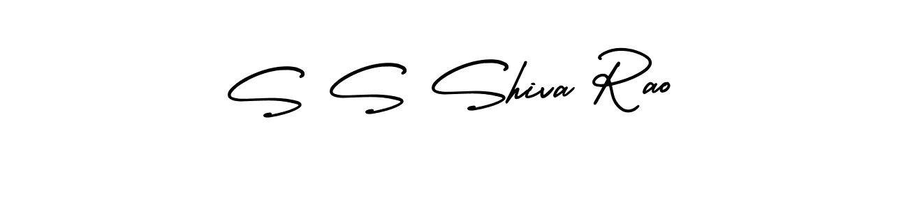 Make a beautiful signature design for name S S Shiva Rao. Use this online signature maker to create a handwritten signature for free. S S Shiva Rao signature style 3 images and pictures png