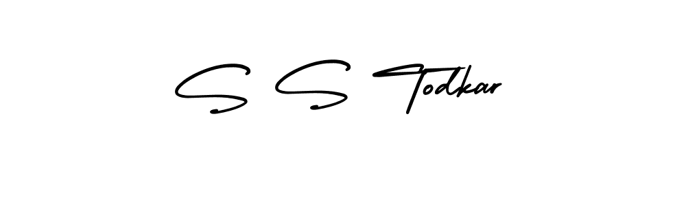 Best and Professional Signature Style for S S Todkar. AmerikaSignatureDemo-Regular Best Signature Style Collection. S S Todkar signature style 3 images and pictures png