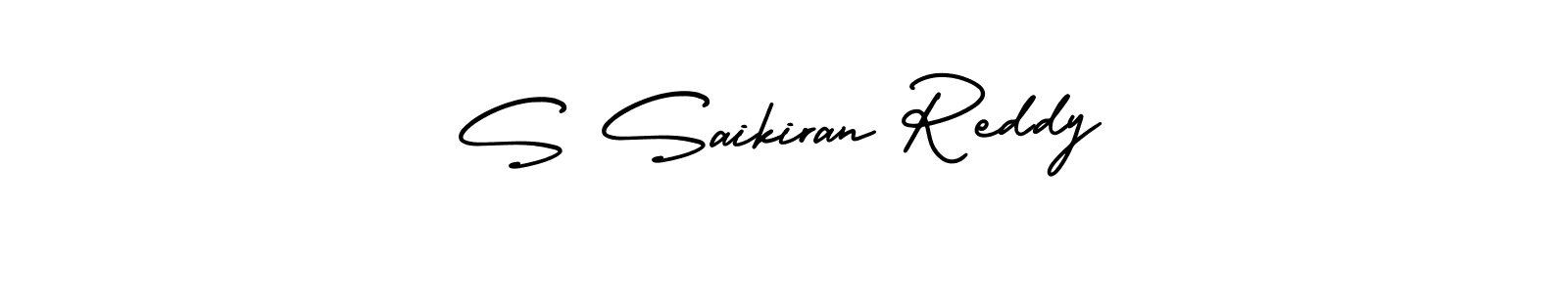 Also we have S Saikiran Reddy name is the best signature style. Create professional handwritten signature collection using AmerikaSignatureDemo-Regular autograph style. S Saikiran Reddy signature style 3 images and pictures png