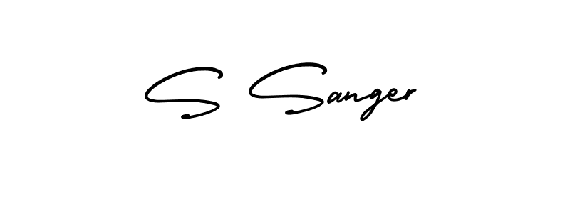 Make a beautiful signature design for name S Sanger. Use this online signature maker to create a handwritten signature for free. S Sanger signature style 3 images and pictures png