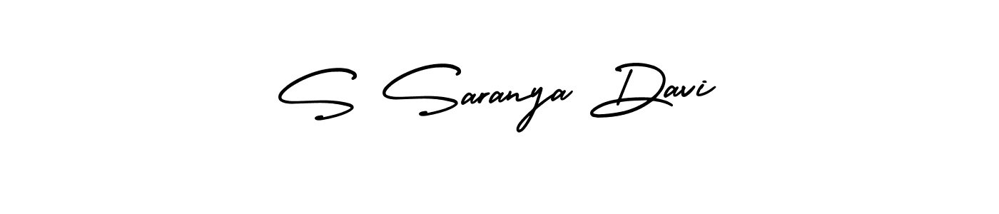 Best and Professional Signature Style for S Saranya Davi. AmerikaSignatureDemo-Regular Best Signature Style Collection. S Saranya Davi signature style 3 images and pictures png