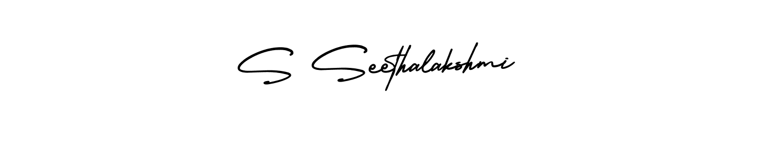 Make a beautiful signature design for name S Seethalakshmi. Use this online signature maker to create a handwritten signature for free. S Seethalakshmi signature style 3 images and pictures png