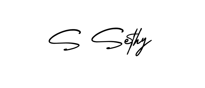 How to Draw S Sethy signature style? AmerikaSignatureDemo-Regular is a latest design signature styles for name S Sethy. S Sethy signature style 3 images and pictures png