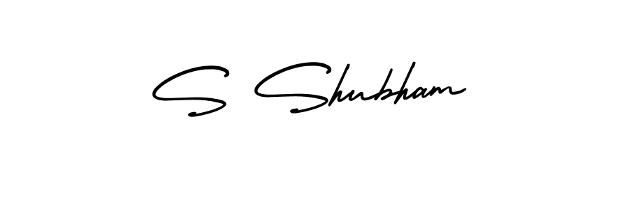 Also we have S Shubham name is the best signature style. Create professional handwritten signature collection using AmerikaSignatureDemo-Regular autograph style. S Shubham signature style 3 images and pictures png