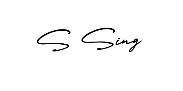 Make a beautiful signature design for name S Sing. Use this online signature maker to create a handwritten signature for free. S Sing signature style 3 images and pictures png