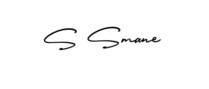 How to Draw S Smane signature style? AmerikaSignatureDemo-Regular is a latest design signature styles for name S Smane. S Smane signature style 3 images and pictures png