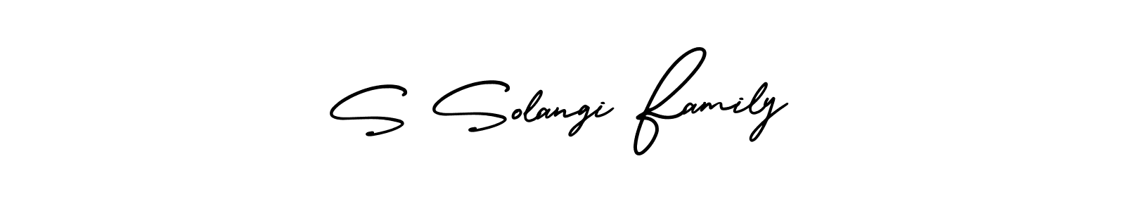 AmerikaSignatureDemo-Regular is a professional signature style that is perfect for those who want to add a touch of class to their signature. It is also a great choice for those who want to make their signature more unique. Get S Solangi Family name to fancy signature for free. S Solangi Family signature style 3 images and pictures png