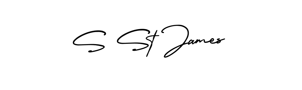 It looks lik you need a new signature style for name S St James. Design unique handwritten (AmerikaSignatureDemo-Regular) signature with our free signature maker in just a few clicks. S St James signature style 3 images and pictures png