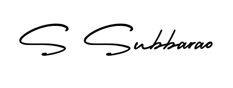 Similarly AmerikaSignatureDemo-Regular is the best handwritten signature design. Signature creator online. You can use it as an online autograph creator for name S Subbarao. S Subbarao signature style 3 images and pictures png