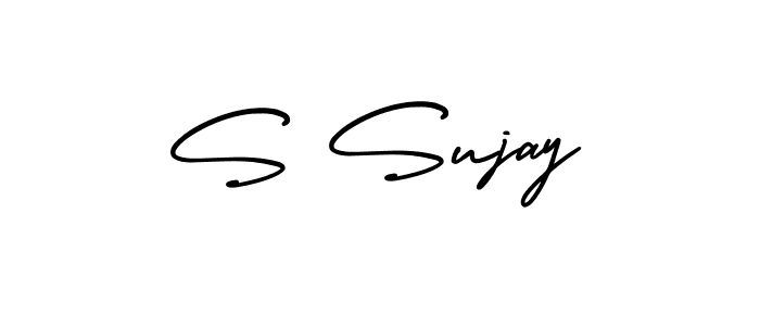 Once you've used our free online signature maker to create your best signature AmerikaSignatureDemo-Regular style, it's time to enjoy all of the benefits that S Sujay name signing documents. S Sujay signature style 3 images and pictures png
