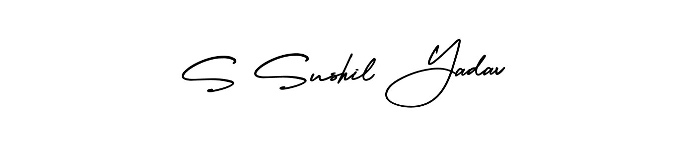 Make a beautiful signature design for name S Sushil Yadav. Use this online signature maker to create a handwritten signature for free. S Sushil Yadav signature style 3 images and pictures png