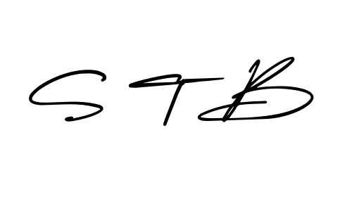 Also You can easily find your signature by using the search form. We will create S T B name handwritten signature images for you free of cost using AmerikaSignatureDemo-Regular sign style. S T B signature style 3 images and pictures png