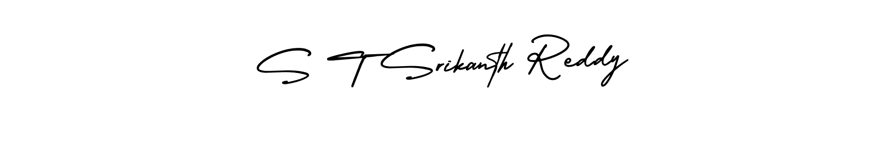 Check out images of Autograph of S T Srikanth Reddy name. Actor S T Srikanth Reddy Signature Style. AmerikaSignatureDemo-Regular is a professional sign style online. S T Srikanth Reddy signature style 3 images and pictures png