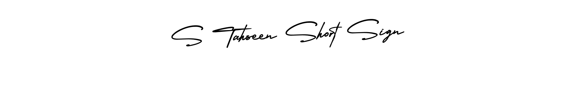 Similarly AmerikaSignatureDemo-Regular is the best handwritten signature design. Signature creator online .You can use it as an online autograph creator for name S Tahseen Short Sign. S Tahseen Short Sign signature style 3 images and pictures png