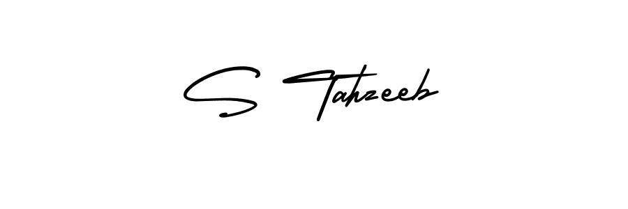 if you are searching for the best signature style for your name S Tahzeeb. so please give up your signature search. here we have designed multiple signature styles  using AmerikaSignatureDemo-Regular. S Tahzeeb signature style 3 images and pictures png