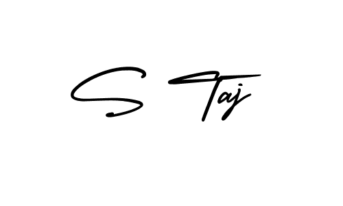 Make a short S Taj signature style. Manage your documents anywhere anytime using AmerikaSignatureDemo-Regular. Create and add eSignatures, submit forms, share and send files easily. S Taj signature style 3 images and pictures png