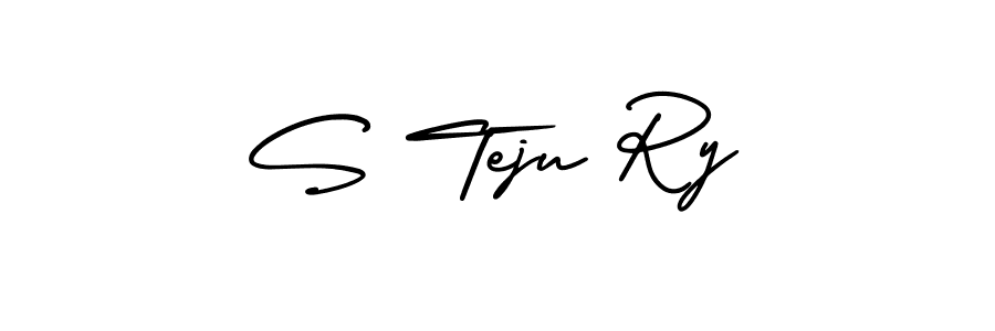 You can use this online signature creator to create a handwritten signature for the name S Teju Ry. This is the best online autograph maker. S Teju Ry signature style 3 images and pictures png