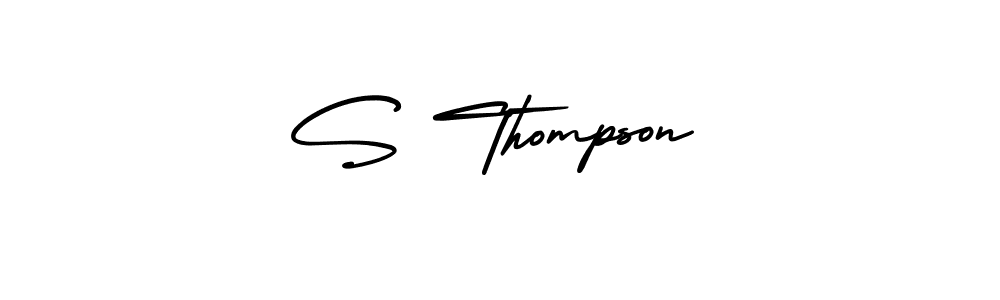 Once you've used our free online signature maker to create your best signature AmerikaSignatureDemo-Regular style, it's time to enjoy all of the benefits that S Thompson name signing documents. S Thompson signature style 3 images and pictures png