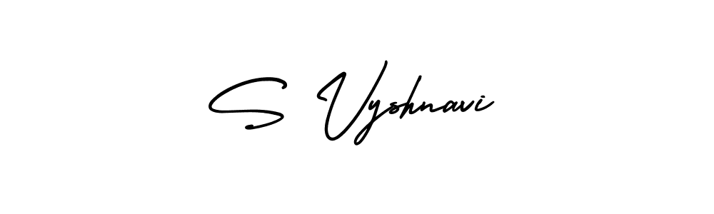 AmerikaSignatureDemo-Regular is a professional signature style that is perfect for those who want to add a touch of class to their signature. It is also a great choice for those who want to make their signature more unique. Get S Vyshnavi name to fancy signature for free. S Vyshnavi signature style 3 images and pictures png