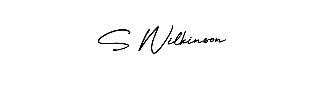 It looks lik you need a new signature style for name S Wilkinson. Design unique handwritten (AmerikaSignatureDemo-Regular) signature with our free signature maker in just a few clicks. S Wilkinson signature style 3 images and pictures png