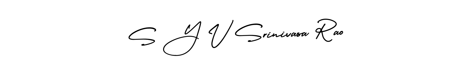 Similarly AmerikaSignatureDemo-Regular is the best handwritten signature design. Signature creator online .You can use it as an online autograph creator for name S Y V Srinivasa Rao. S Y V Srinivasa Rao signature style 3 images and pictures png