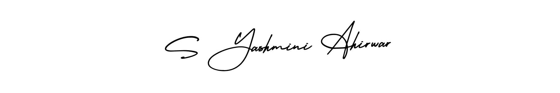 Check out images of Autograph of S Yashmini Ahirwar name. Actor S Yashmini Ahirwar Signature Style. AmerikaSignatureDemo-Regular is a professional sign style online. S Yashmini Ahirwar signature style 3 images and pictures png