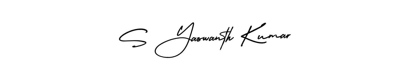 Make a beautiful signature design for name S Yaswanth Kumar. Use this online signature maker to create a handwritten signature for free. S Yaswanth Kumar signature style 3 images and pictures png