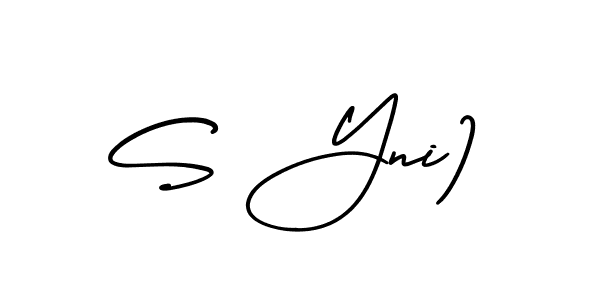 See photos of S Yni) official signature by Spectra . Check more albums & portfolios. Read reviews & check more about AmerikaSignatureDemo-Regular font. S Yni) signature style 3 images and pictures png