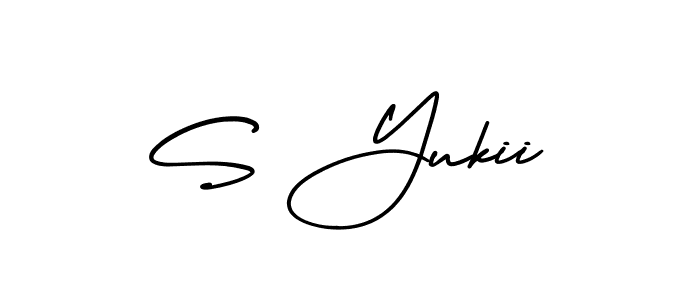 Check out images of Autograph of S Yukii name. Actor S Yukii Signature Style. AmerikaSignatureDemo-Regular is a professional sign style online. S Yukii signature style 3 images and pictures png
