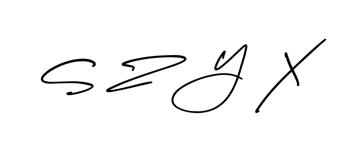 Check out images of Autograph of S Z Y X name. Actor S Z Y X Signature Style. AmerikaSignatureDemo-Regular is a professional sign style online. S Z Y X signature style 3 images and pictures png