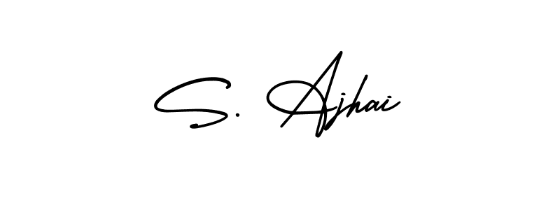 Make a beautiful signature design for name S. Ajhai. Use this online signature maker to create a handwritten signature for free. S. Ajhai signature style 3 images and pictures png