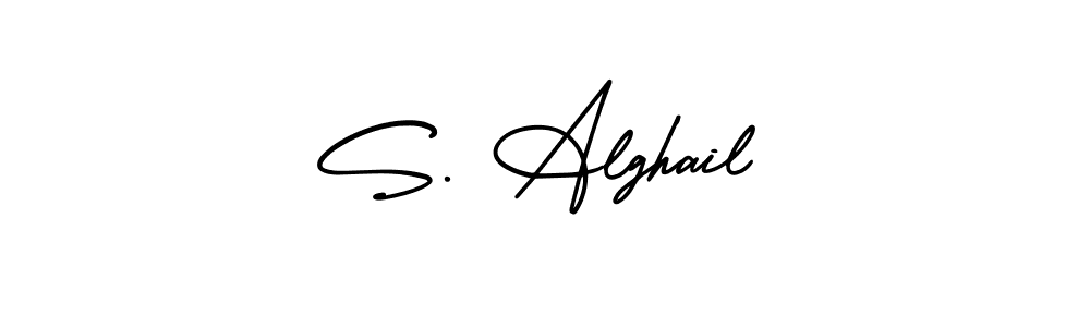 Check out images of Autograph of S. Alghail name. Actor S. Alghail Signature Style. AmerikaSignatureDemo-Regular is a professional sign style online. S. Alghail signature style 3 images and pictures png